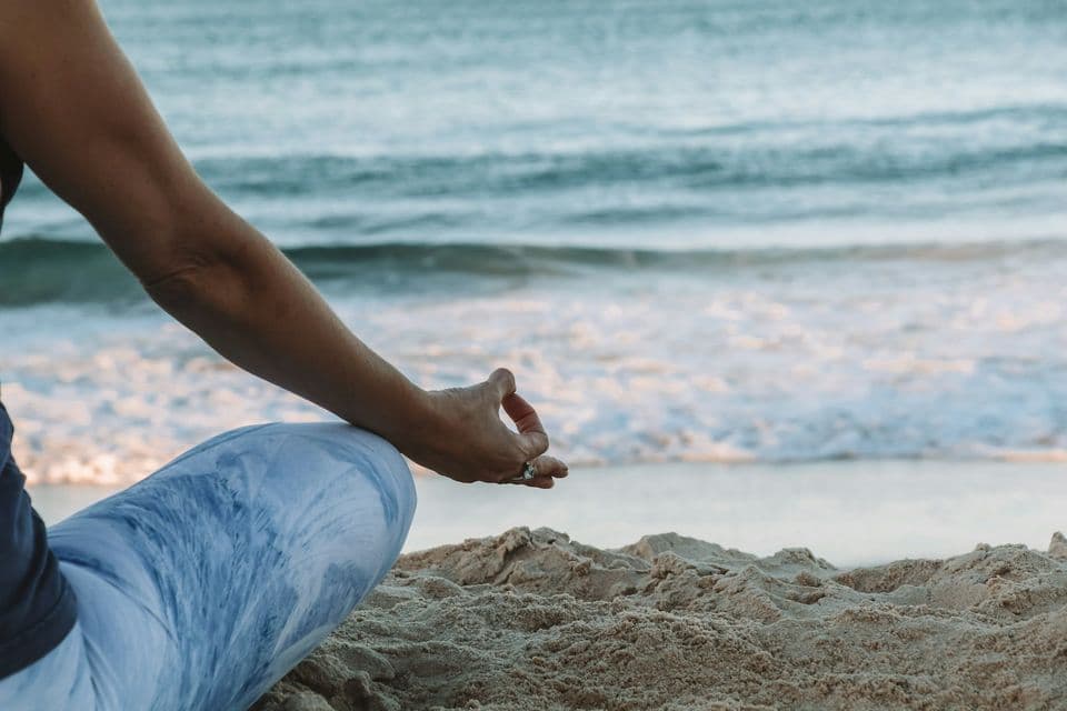 Meditation by the sea